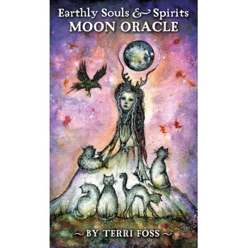 Earthly Souls and Spirits Moon Oracle kortos ir vadovas US Games Systems 
